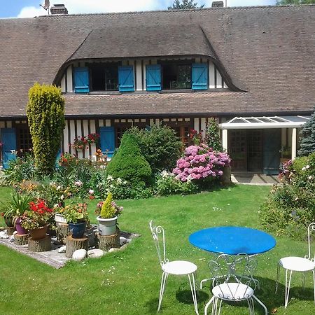 Chez Catherine - Chaumiere Normande Theuville-aux-Maillots Exterior foto